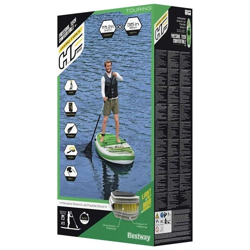 Bestway Hydro-Force Надуваем SUP борд Freesoul Tech, 340x89x15 см ➤ топ цена ➤ sorbe.bg