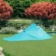 Палатка за къмпинг, 317x240x100 см, синя