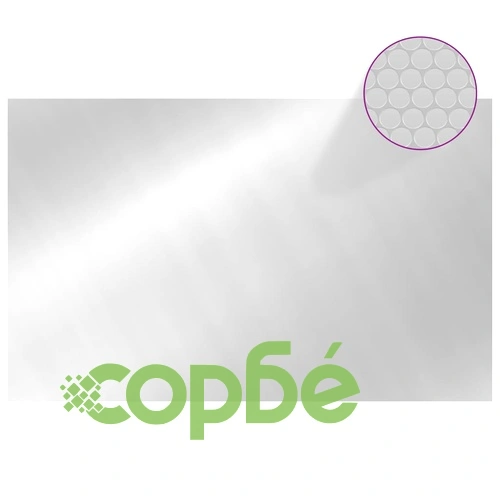Плаващо правоъгълно соларно покривало басейн PE 8x5 м сребристо ➤ топ цена ➤ sorbe.bg