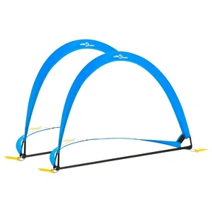 Детски футболни врати с чанта за съхранение 119x82x84,5 см