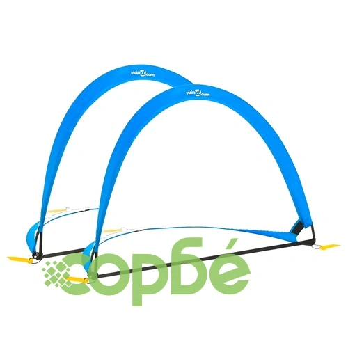 Детски футболни врати с чанта за съхранение 119x82x84,5 см ➤ топ цена ➤ sorbe.bg