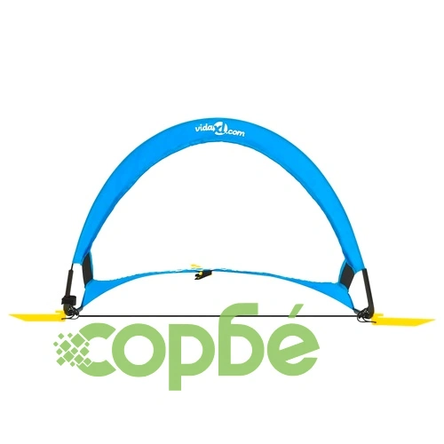 Детски футболни вратички, 2 бр, с чанта, 75,5x46x48 см ➤ топ цена ➤ sorbe.bg