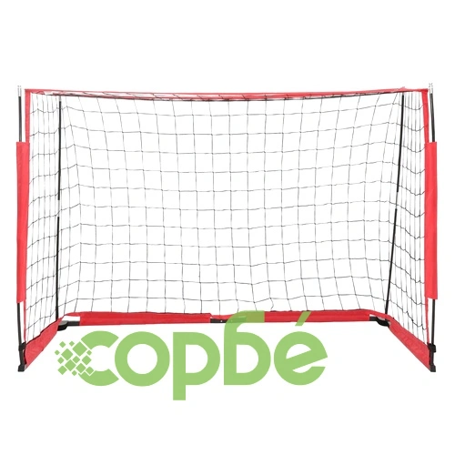 Футболна врата, 184x91x124,5 см, стомана ➤ топ цена ➤ sorbe.bg