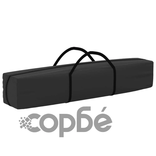 Сгъваема парти палатка, антрацит, 2x2 м ➤ топ цена ➤ sorbe.bg