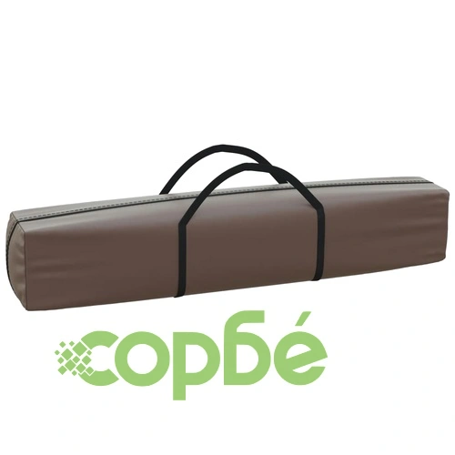 Сгъваема парти палатка със странични стени, таупе, 3x3 м ➤ топ цена ➤ sorbe.bg