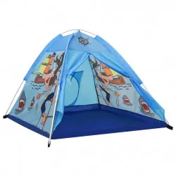 Детска палатка за игра, синя, 120x120x90 см