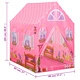 Детска палатка за игра, розова, 69x94x104 см