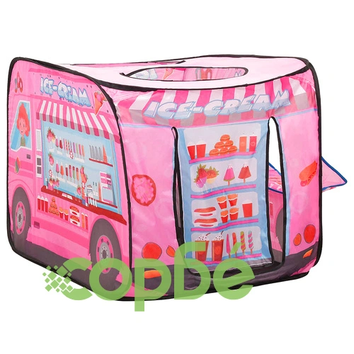 Детска палатка за игра, розова, 70x112x70 см ➤ топ цена ➤ sorbe.bg