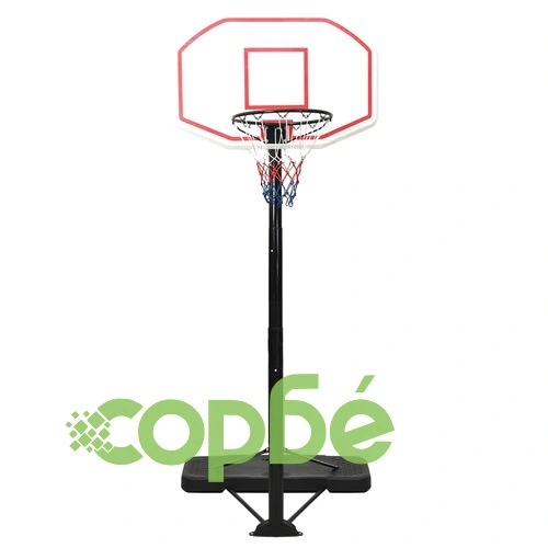 Баскетболна стойка, бяла, 258-363 см, полиетилен ➤ топ цена ➤ sorbe.bg