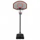Баскетболна стойка черна 237-307 см полиетилен