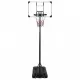 Баскетболна стойка, прозрачна, 235-305 см, поликарбонат