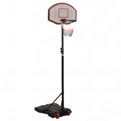 Баскетболна стойка черна 216-250 см полиетилен