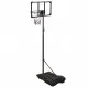 Баскетболна стойка, прозрачна, 216-250 см, поликарбонат