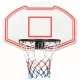 Баскетболно табло бяло 90x60x2 см полиетилен
