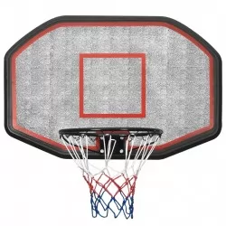 Баскетболно табло черно 109x71x3 см полиетилен
