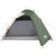 Къмпинг палатка за 2 души зелена 264x210x125 см 185T тафта