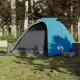 Къмпинг палатка за 2 души синя 267x272x145 см 185T тафта