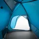 Къмпинг палатка за 2 души синя 267x272x145 см 185T тафта