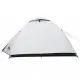 Къмпинг палатка за 4 души бяла 267x272x145 см 185T тафта