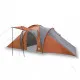 Къмпинг палатка за 6 души сив/оранжев 576x238x193 см 185T тафта