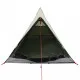 Къмпинг палатка за 2 души зелена 200x120x88/62 см 185T тафта
