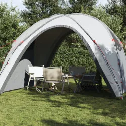 Парти палатка бяла 360x360x219 см 190T тафта