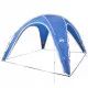 Парти палатка синя 360x360x219 см 190T тафта