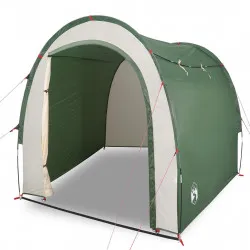 Палатка за съхранение зелена 204x183x178 см 185T тафта