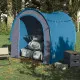 Палатка за съхранение синя 204x183x178 см 185T тафта