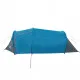 Къмпинг палатка за 4 души синя 360x135x105 см 185T тафта