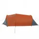 Къмпинг палатка за 3 души сив/оранжев 370x185x116 см 185T тафта