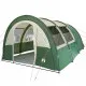Къмпинг палатка за 4 души зелена 483x340x193 см 185T тафта