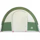 Къмпинг палатка за 4 души зелена 483x340x193 см 185T тафта