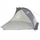 Плажна палатка сива 268x223x125 см 185T тафта
