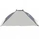 Плажна палатка сива 268x223x125 см 185T тафта