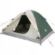 Къмпинг палатка за 3 души зелена 240x217x120 см 190T тафта