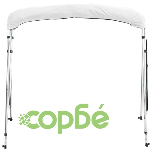 Тента за лодка с 4 дъги странични стени 243x(230-244)x137 см ➤ топ цена ➤ sorbe.bg