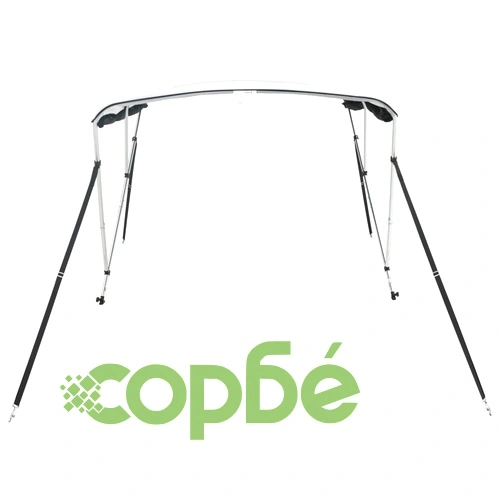 Тента за лодка с 3 дъги мрежести страници 183x(154-167)x137 см ➤ топ цена ➤ sorbe.bg
