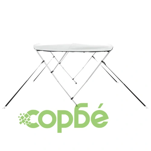 Тента за лодка с 3 дъги мрежести страници 183x(154-167)x137 см ➤ топ цена ➤ sorbe.bg