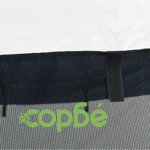 Тента за лодка с 4 дъги мрежести страници 243x(230-244)x137 см ➤ топ цена ➤ sorbe.bg