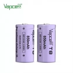 Батерия Vapcell 16340 T8 850mah 3A