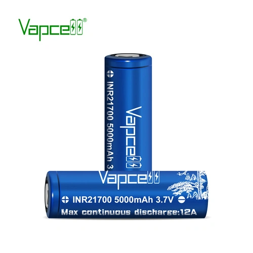 Батерия Vapcell 21700 5000mАh 12A  ➤ топ цена ➤ sorbe.bg