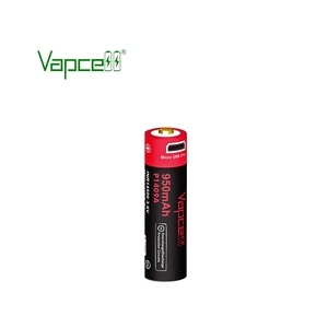 Батерия Vapcell P1409A 14500 950mAh със защита и Micro USB зареждане