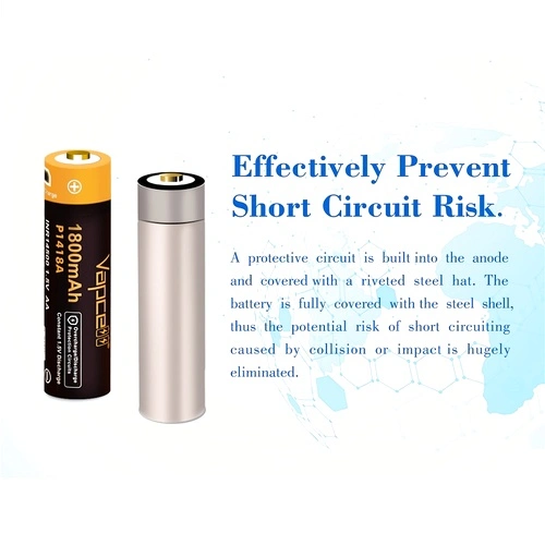 Батерия Vapcell P1418A 14500 1800mAh 1.5V със защита и Micro USB зареждане ➤ топ цена ➤ sorbe.bg