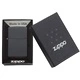 Запалка Zippo 1618 Black Matte Slim