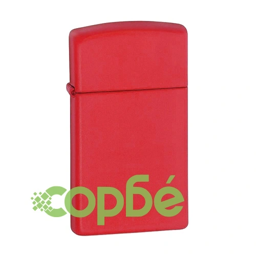 Запалка Zippo Slim® Red Matte ➤ топ цена ➤ sorbe.bg