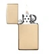 Запалка Zippo 1654B  Polished Brass, Slim