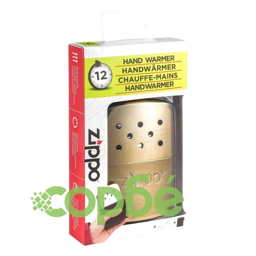 Джобна печка за ръце Zippo, 12-часова, златиста ➤ топ цена ➤ sorbe.bg