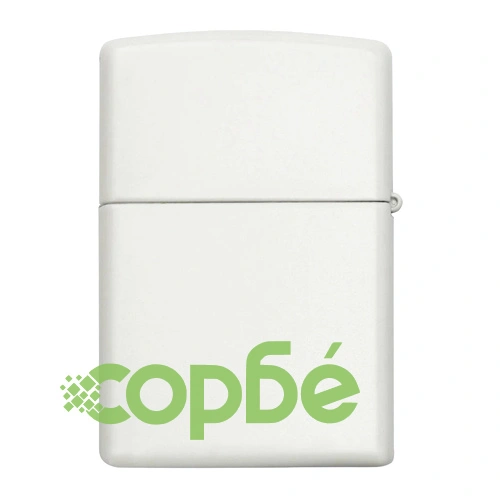 Запалка Zippo 214  White Matte ➤ топ цена ➤ sorbe.bg