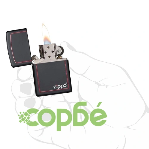 Запалка Zippo 218ZB Black Matte ➤ топ цена ➤ sorbe.bg
